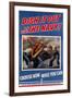 Dish It Out with the Navy - WWII War Propaganda-null-Framed Art Print