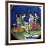 Dish known as the Portrait Painter, 15th century-Unknown-Framed Giclee Print