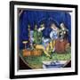 Dish known as the Portrait Painter, 15th century-Unknown-Framed Giclee Print