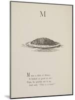 Dish Of Mince Illustrations and Verses From Nonsense Alphabets Drawn and Written by Edward Lear.-Edward Lear-Mounted Giclee Print