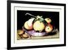 Dish with Apples and Almonds-Giovanna Garzoni-Framed Art Print