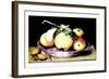 Dish with Apples and Almonds-Giovanna Garzoni-Framed Art Print