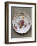 Dish with Floral Motifs, Ceramic, Strasbourg Manufacture, France-Joseph Harold Swanwick-Framed Giclee Print