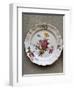 Dish with Floral Motifs, Ceramic, Strasbourg Manufacture, France-Joseph Harold Swanwick-Framed Giclee Print