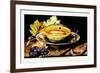 Dish with Melons and a Slice of Watermelon-Giovanna Garzoni-Framed Art Print