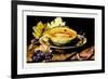 Dish with Melons and a Slice of Watermelon-Giovanna Garzoni-Framed Art Print