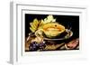 Dish with Melons and a Slice of Watermelon-Giovanna Garzoni-Framed Art Print