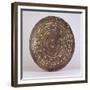 Dish with Ten Circles of Scythian Motifs, from Ziwiyeh, Iran, circa 7th Century BC-Scythian-Framed Giclee Print