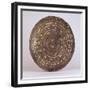 Dish with Ten Circles of Scythian Motifs, from Ziwiyeh, Iran, circa 7th Century BC-Scythian-Framed Giclee Print