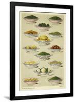 Dishes of Vegetables-null-Framed Giclee Print