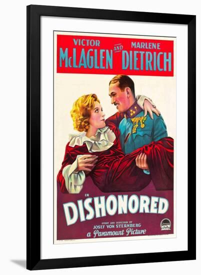 Dishonored, 1931-null-Framed Giclee Print