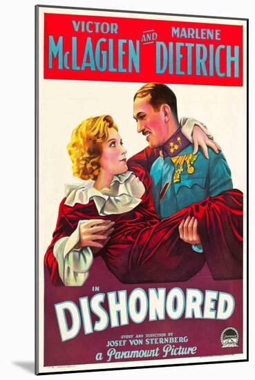 Dishonored, 1931-null-Mounted Giclee Print