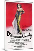 Dishonored Lady, Hedy Lamarr, 1947-null-Mounted Art Print
