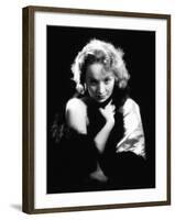 Dishonored, Marlene Dietrich, Directed by Josef Von Sternberg, 1931-null-Framed Photographic Print