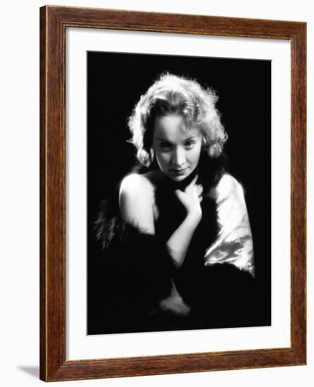 Dishonored, Marlene Dietrich, Directed by Josef Von Sternberg, 1931-null-Framed Photographic Print