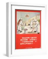 Disinfecting a Room-null-Framed Art Print