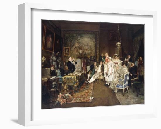 Disinherited-Francois Adolphe Grison-Framed Giclee Print