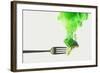 Disintegrated Broccoli-Dina Belenko-Framed Photographic Print