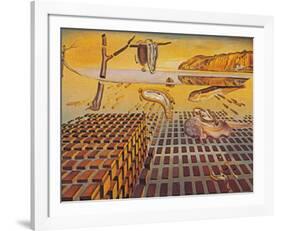 Disintegration of the Persistence of Memory-Salvador Dalí-Framed Art Print