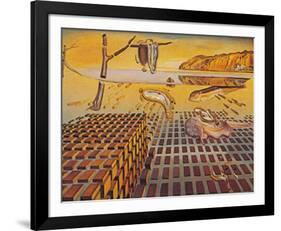 Disintegration of the Persistence of Memory-Salvador Dalí-Framed Art Print