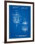 Disk Golf Basket 1988 Patent-Cole Borders-Framed Art Print