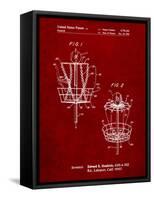 Disk Golf Basket 1988 Patent-Cole Borders-Framed Stretched Canvas