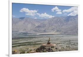 Diskit Monastery, the Giant Buddha-Guido Cozzi-Framed Photographic Print