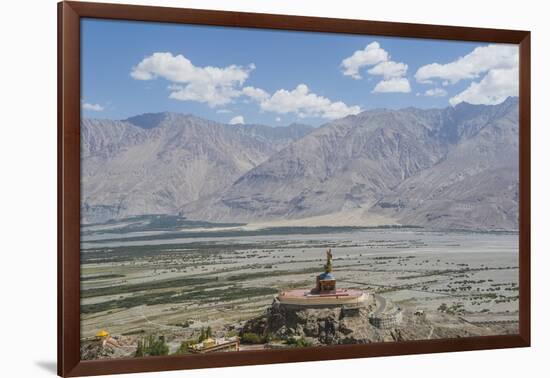 Diskit Monastery, the Giant Buddha-Guido Cozzi-Framed Photographic Print