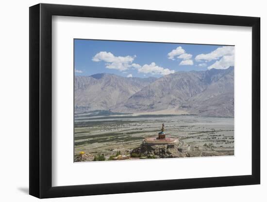 Diskit Monastery, the Giant Buddha-Guido Cozzi-Framed Photographic Print