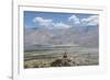 Diskit Monastery, the Giant Buddha-Guido Cozzi-Framed Photographic Print