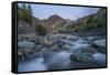 Diskit Monastery, the Stream near the Village-Guido Cozzi-Framed Stretched Canvas