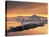 Disko Bay, Greenland-Peter Adams-Stretched Canvas