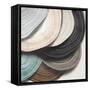 Disks I-Eva Watts-Framed Stretched Canvas