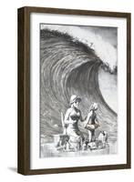 Dismal Beach-Banksy-Framed Giclee Print