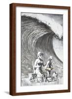 Dismal Beach-Banksy-Framed Giclee Print