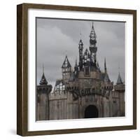 Dismal's Castle Photo-Banksy-Framed Giclee Print