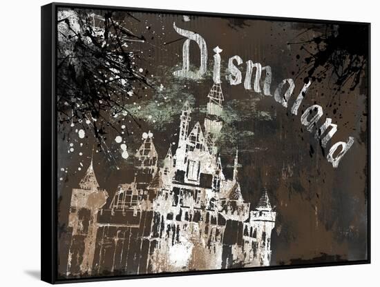 Dismal's Castle-Banksy-Framed Stretched Canvas