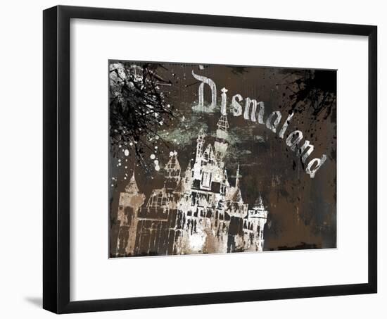 Dismal's Castle-Banksy-Framed Giclee Print