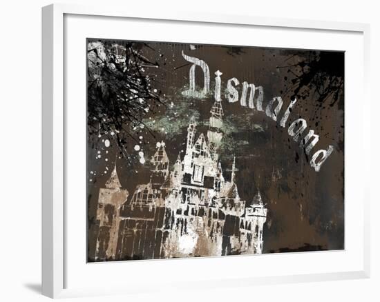 Dismal's Castle-Banksy-Framed Giclee Print