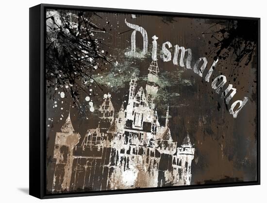 Dismal's Castle-Banksy-Framed Stretched Canvas