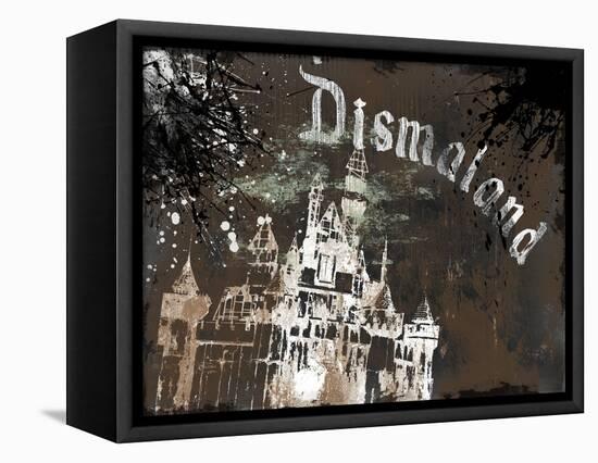 Dismal's Castle-Banksy-Framed Stretched Canvas