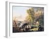 Dismissal of School on an October Afternoon-Henry Inman-Framed Giclee Print