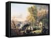 Dismissal of School on an October Afternoon-Henry Inman-Framed Stretched Canvas