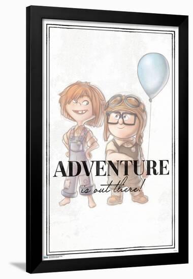 Disney 100th Anniversary - Adventure Is Out There-Trends International-Framed Poster