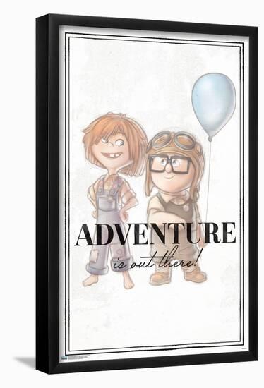 Disney 100th Anniversary - Adventure Is Out There-Trends International-Framed Poster