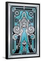 Disney 100th Anniversary - Deco-Luxe Elsa-Trends International-Framed Poster