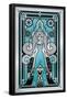 Disney 100th Anniversary - Deco-Luxe Elsa-Trends International-Framed Poster