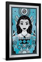 Disney 100th Anniversary - Deco-Luxe Moana-Trends International-Framed Poster