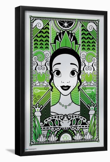 Disney 100th Anniversary - Deco-Luxe Tiana-Trends International-Framed Poster