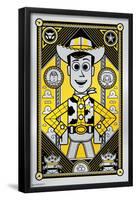 Disney 100th Anniversary - Deco-Luxe Woody-Trends International-Framed Poster